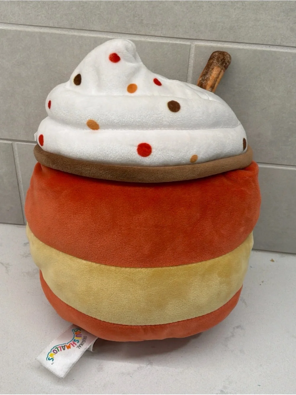 Squishmallow Mead the Fall Harvest Apple Cider Latte 8” Plush